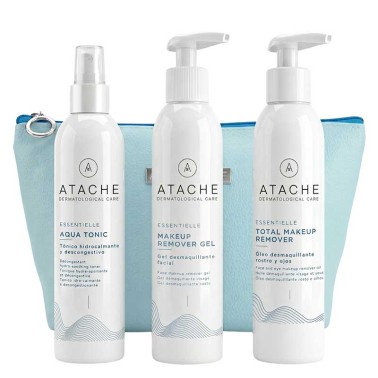 Neceser Limpieza Essentielle Aceite+Gel+Tónico Atache