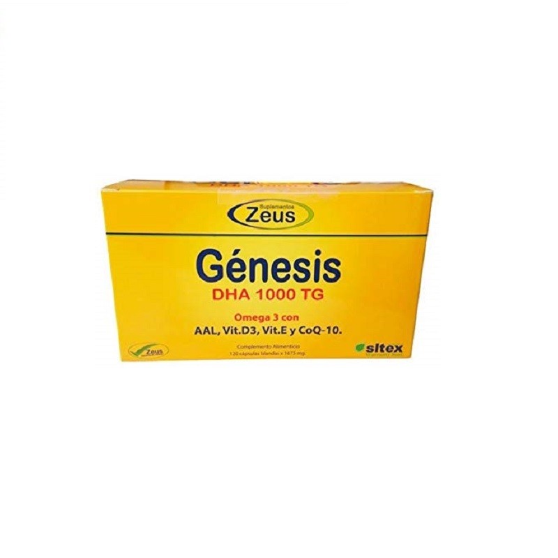Génesis DHA 1000 TG Omega 3 Zeus, 30 perlas