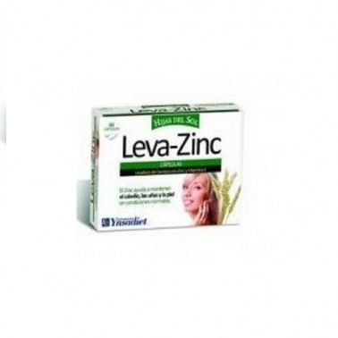 Levazinc (Levadura de Cerveza Viva) 350 mg. Ynsadiet, 60 cap.