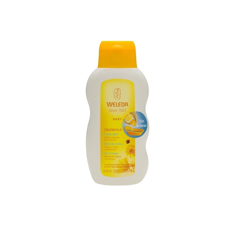 Weleda Baño de crema de caléndula, 200 ml.