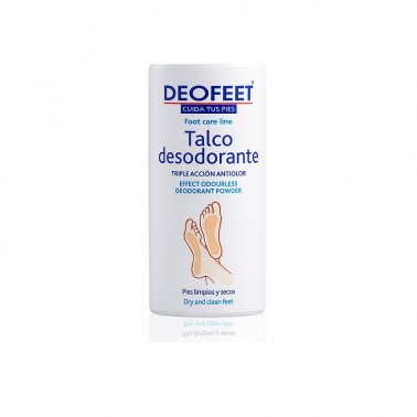 Deofeet Talco desodorante, 100 gr.