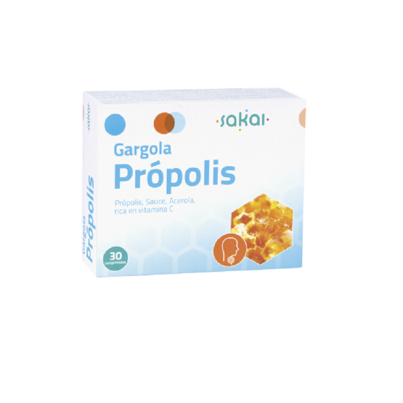 Gargola Propolis Sakai, 30 comp. masticables
