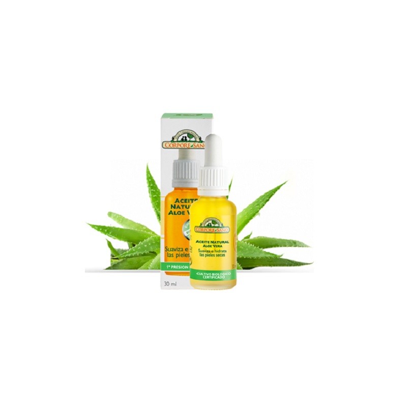 Aceite Corporal Aloe Vera BIO Corpore Sano, 30 ml.