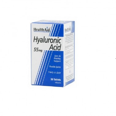 Acido Hialurónico Health Aid 55 mg., 30 comp.