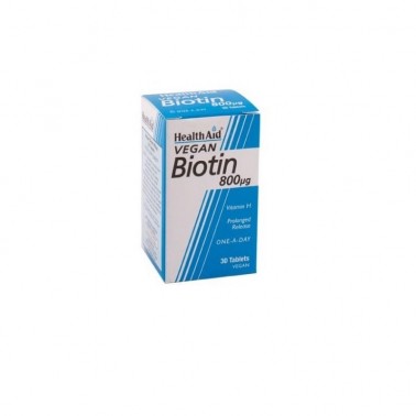 Biotina Health Aid 800 mcg., 30 comp.
