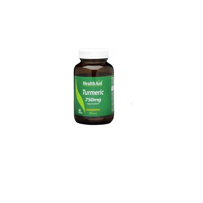Curcuma raiz (turmeric) Health Aid, 60 comp.