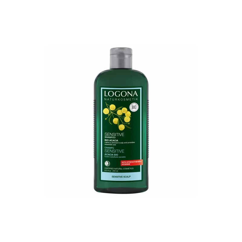 Champú sensitive acacia Bio Logona, 250 ml