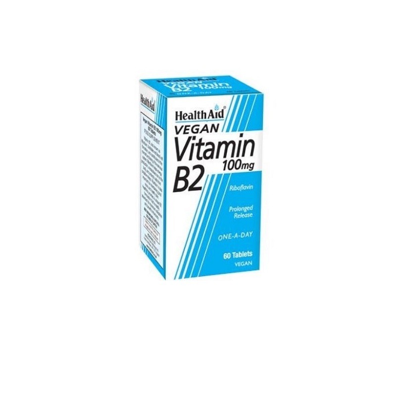 Vit B2 Riboflavina Health Aid, 60 comp.