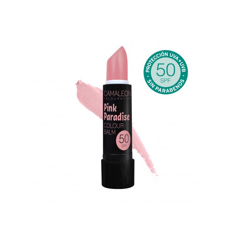 Camaleon Colour Balm Pink Paradise SPF50, 4 gr.