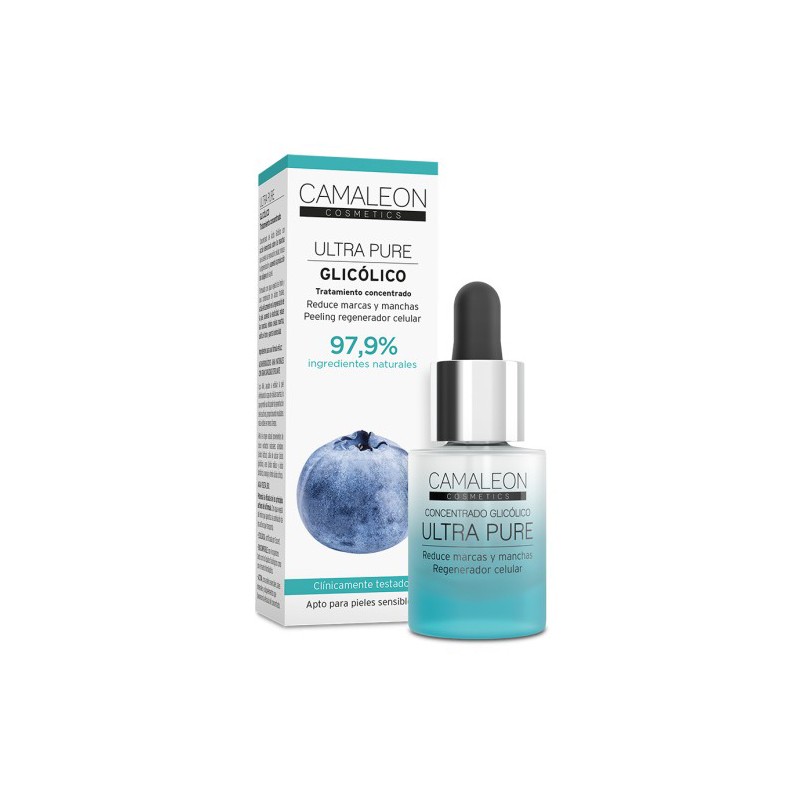 Camaleon Ultra Pure Concentrado Glicólico, 15 ml.