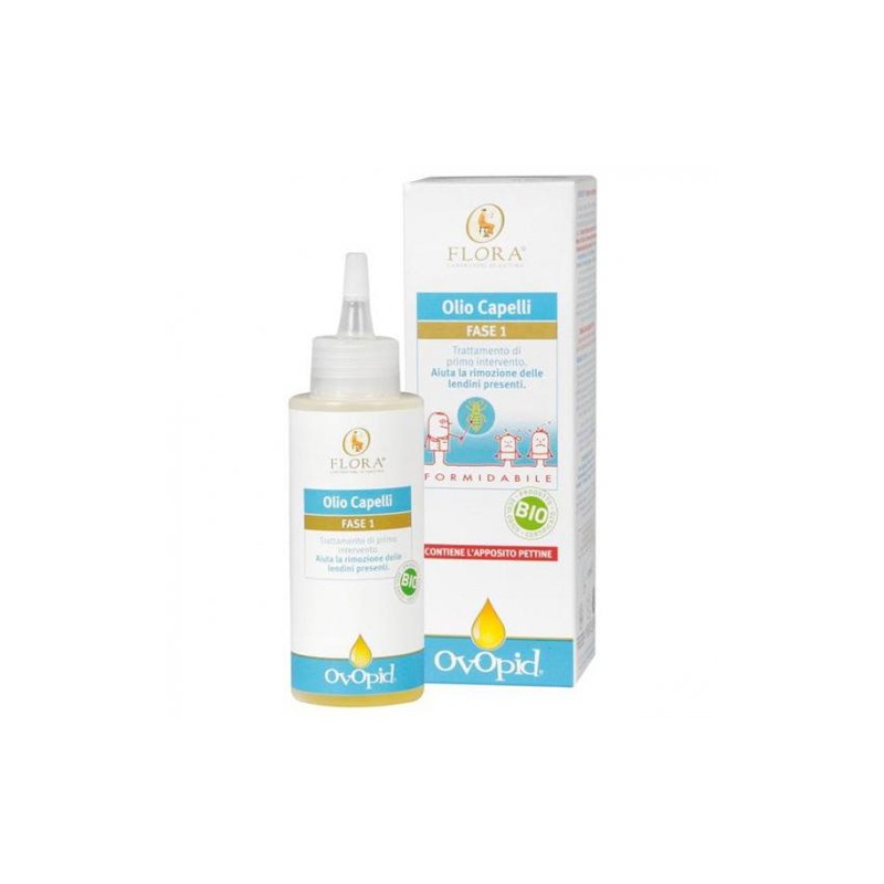 OVOPID Aceite capilar anti piojos Fase 1 Flora, 100 ml