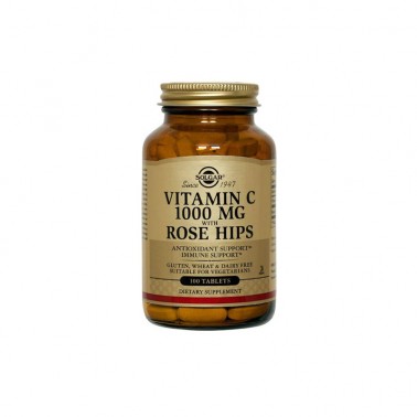 Vitamina C 1000 mg. Rose Hips Solgar 100 cap