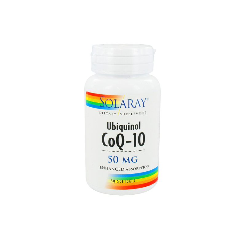 Ubiquinol CoQ10 50 mg Solaray