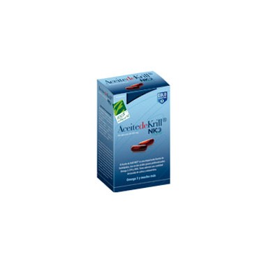 Aceite de Krill NKO Cien por Cien Natural, 80 cap.