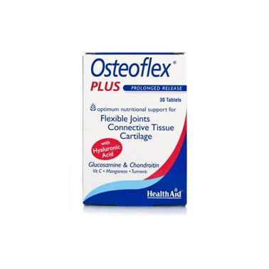 Osteo Flex plus con Acido Hialurónico Health Aid, 30 comp.