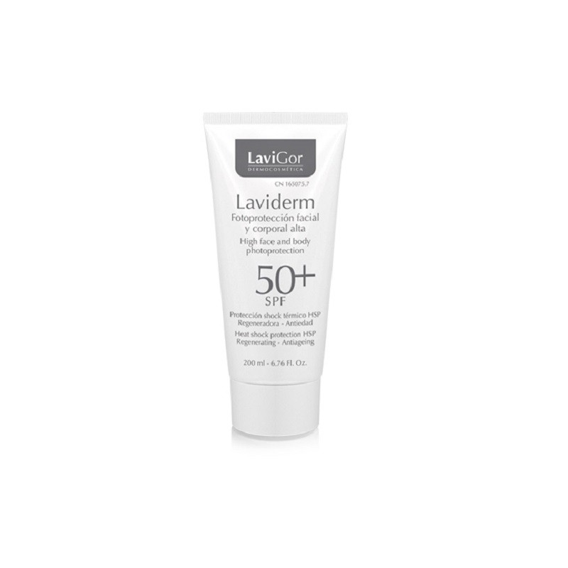 Laviderm Crema Solar Facial 50 SPF Lavigor, 50 ml.