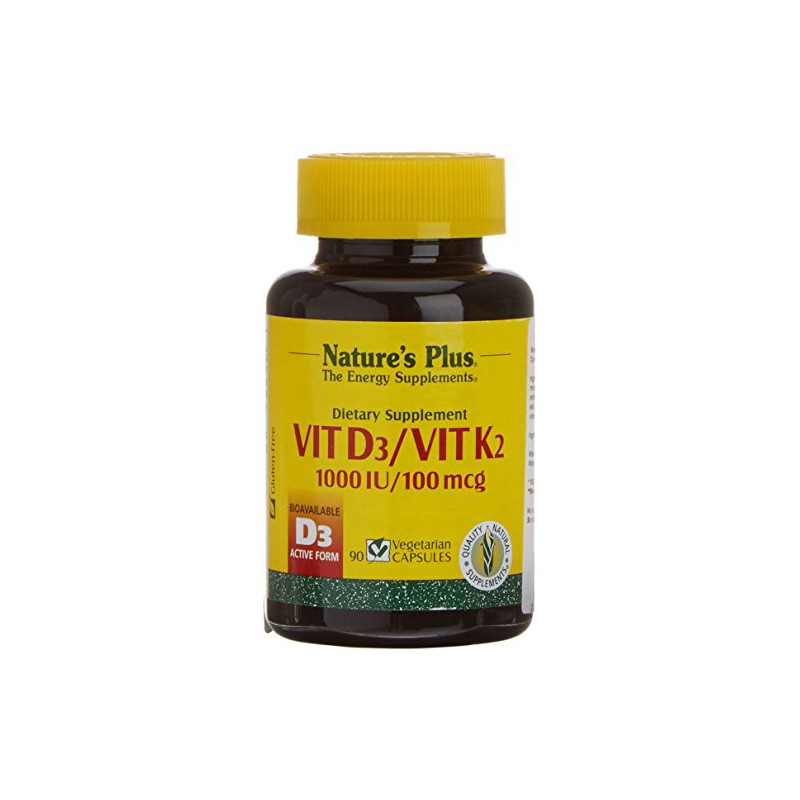 Vitamina D3 Vitamina K2 Natures Plus