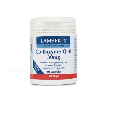 Coenzima Q10 30 mg. Lamberts, 60 cap.