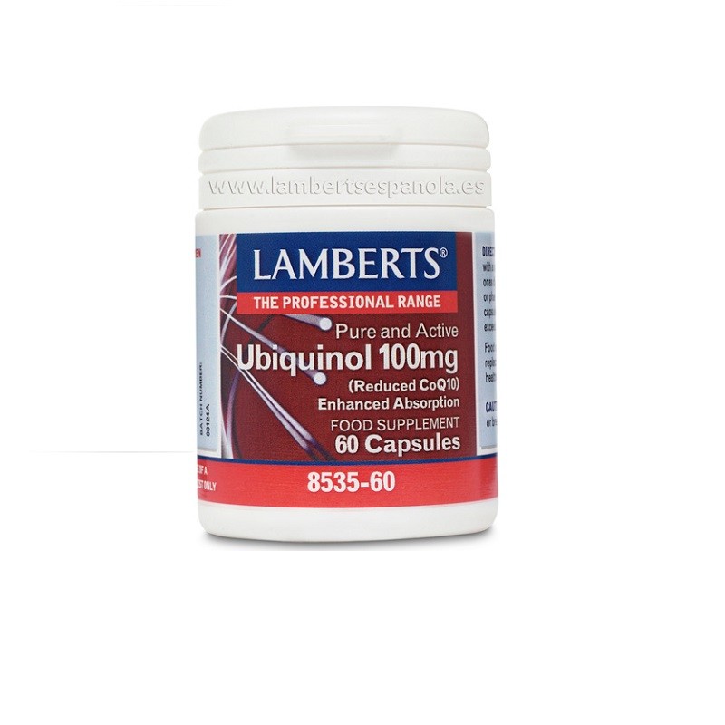 Ubiquinol 100 mg Lamberts, 60 cap.