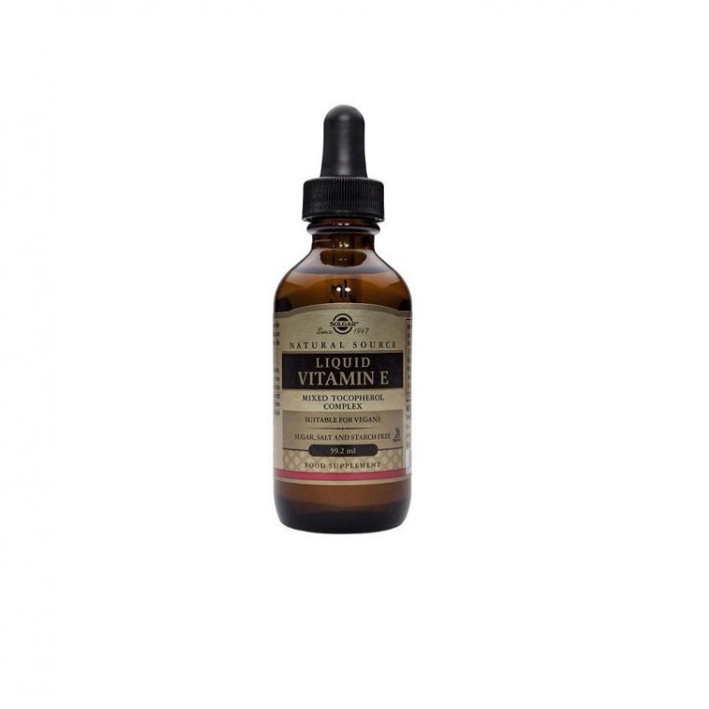 Vitamina E liquida Solgar, 60 ml