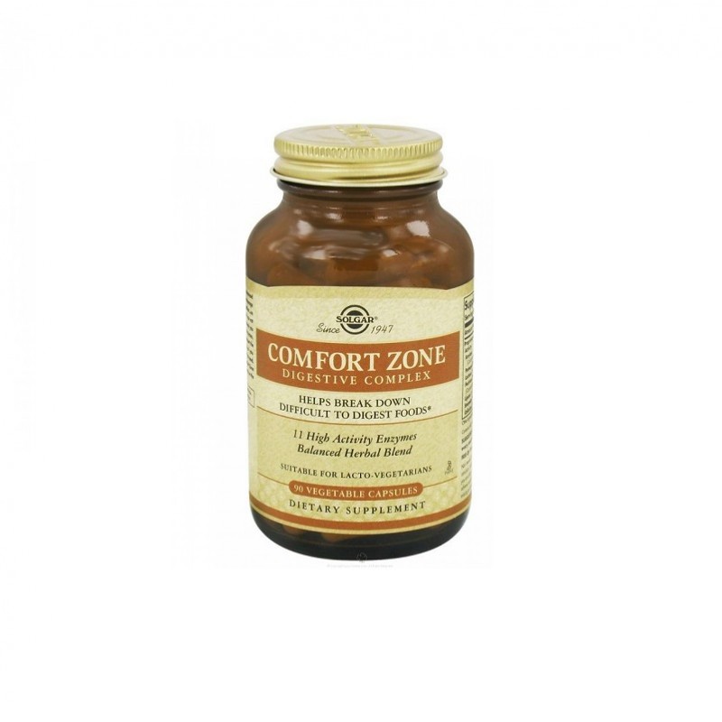Confort Zone Digestive Complex Solgar, 90 cap. veg.