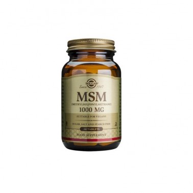 MSM (metilsulfonilmetano) 1000mg Solgar, 60 comp.