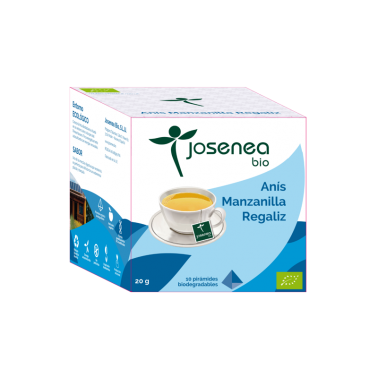 Josenea Anís Manzanilla Regaliz BIO Caja