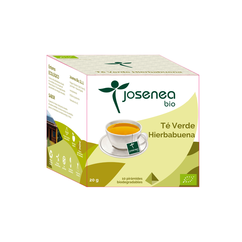 Josenea Te Verde con Hierbabuena BIO Caja