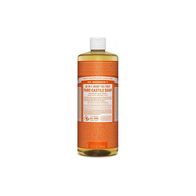 Jabón Líquido árbol del te Dr. Bronner´s 945 ml
