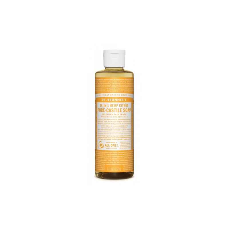 Jabón Líquido Cítricos Dr. Bronner´s, 240 ml.
