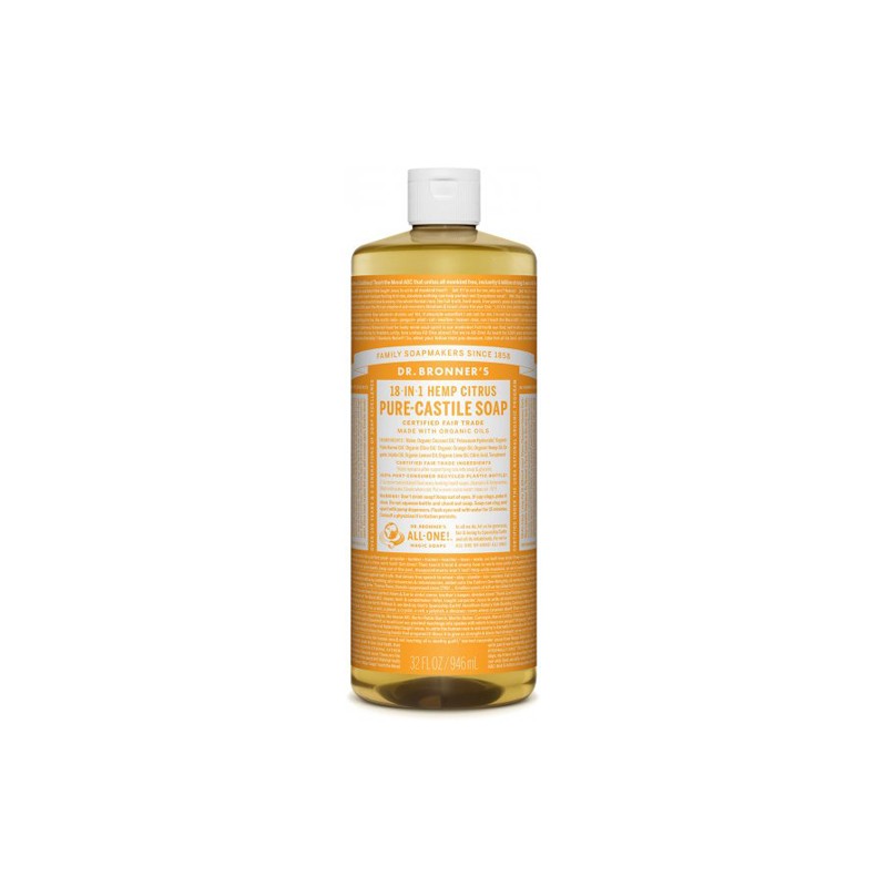 Jabón Líquido Cítricos Dr. Bronner´s 945 ml.