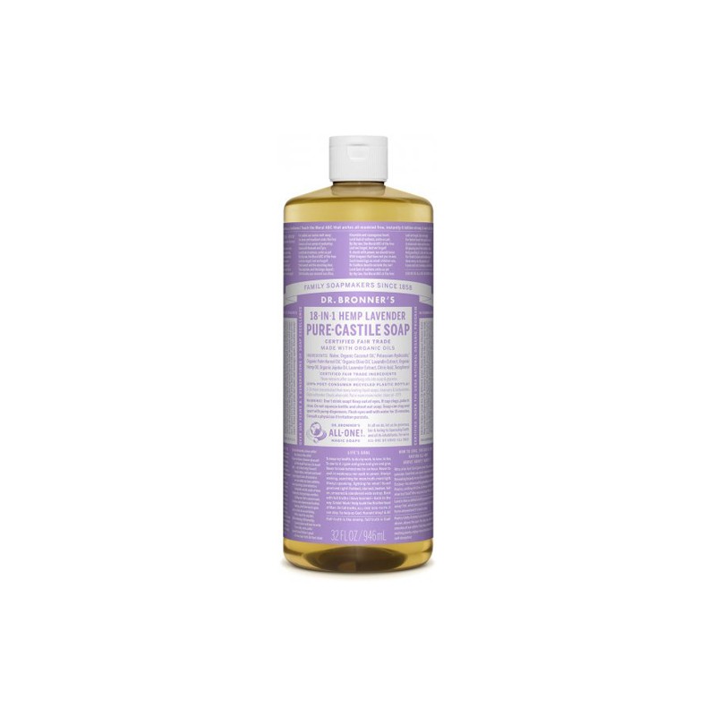 Jabón Líquido Lavanda Dr. Bronner´s 945 ml.