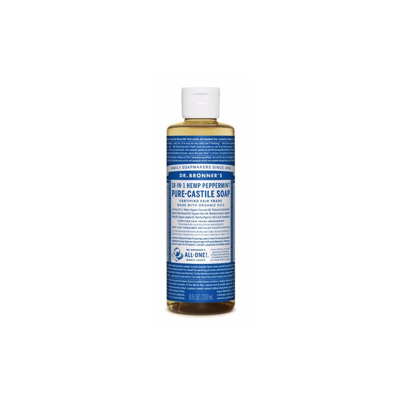 Jabón Líquido Menta Dr. Bronner´s 240 ml.