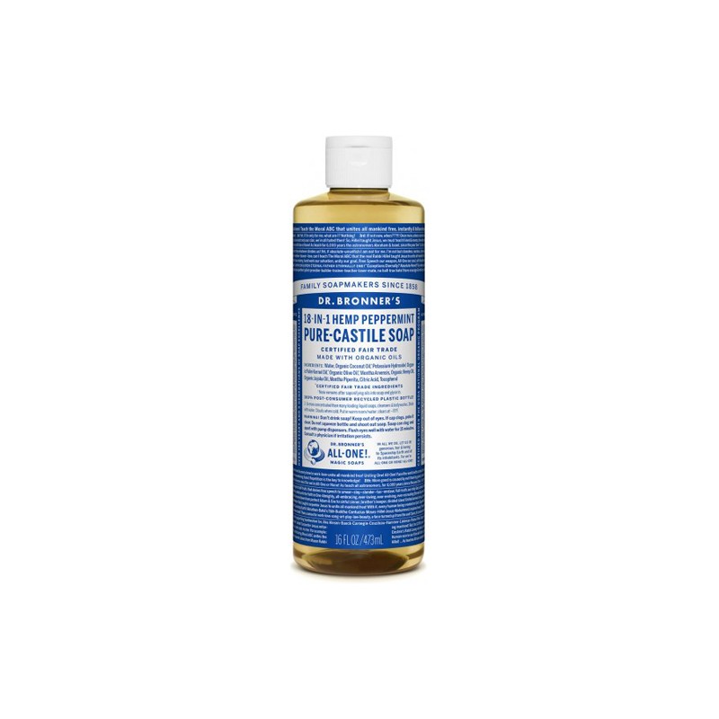 Jabón Líquido Menta Dr. Bronner´s 475 ml.