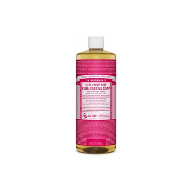 Jabón Líquido Rosas Dr. Bronner´s 945 ml.