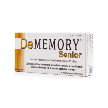 DeMemory Senior Pharma OTC, 30 cap.