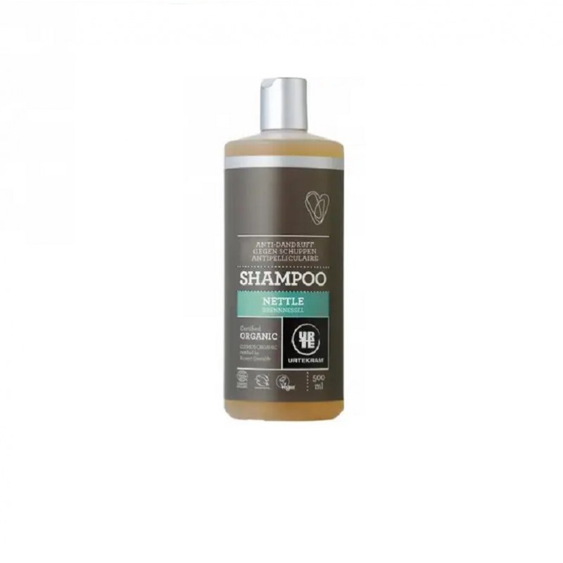 Champú Ortiga Anticaspa Urtekram, 500 ml.