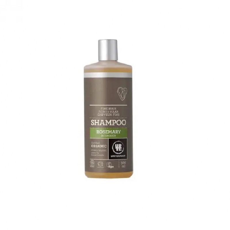 Champú Romero Cabello Fino Urtekram, 500 ml.