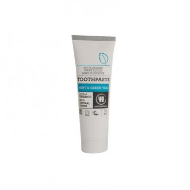 Dentifrico Menta-Té Verde Urtekram, 75 ml.