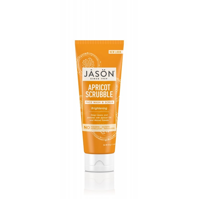 Limpiador Exfoliante Albaricoque Jason, 113 gr.