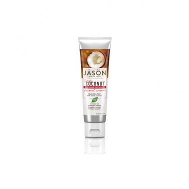 Dentífrico crema de coco Jason, 119 gr.