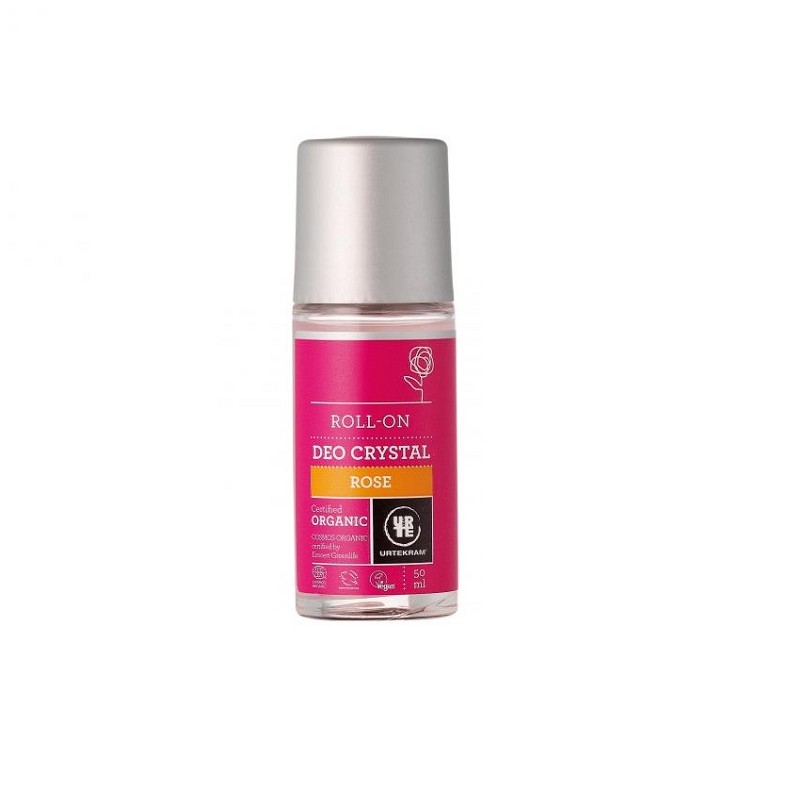 Desodorante Rosas Roll-on Urtekram, 50 ml.