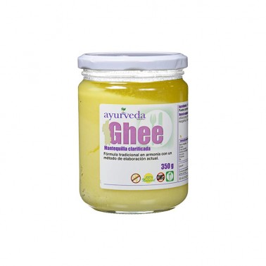 Ghee Mantequilla Ayurveda Auténtico, 350 gr.
