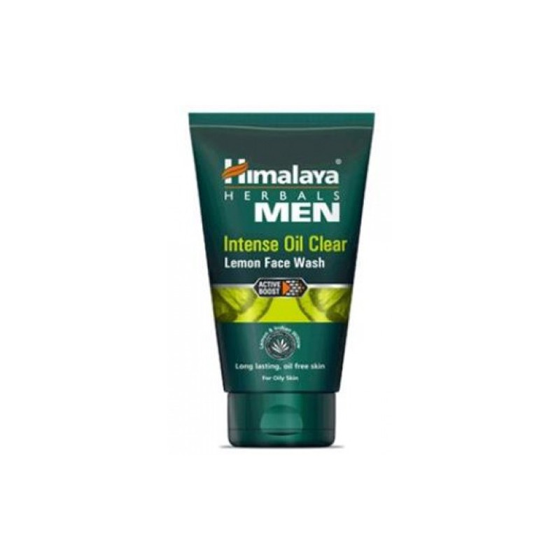 Limpiador Facial Intensivo Hombre Limón Himalaya, 100 ml.