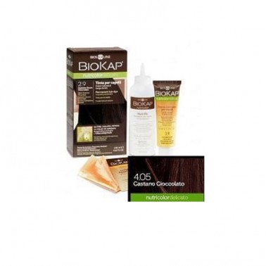 Tinte Castaño Chocolate 4.05 DELICATO Biokap, 140 ml