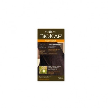 Tinte Coper Brown Castaño Nuez Moscada 5.06 Biokap, 140 ml