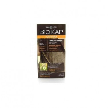 Tinte Swedish Blond Dye Rubio Sueco 7.1 Biokap, 140 ml.