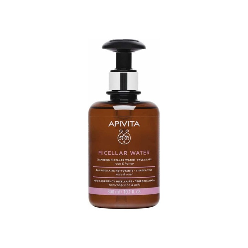 APIVITA Agua Micelar Cara y Ojos, 300 ml.