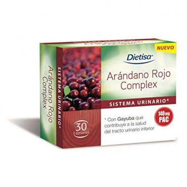Arándano Rojo Complex Dietisa, 30 cap.