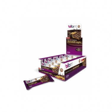 Barrita Crujiente Chocolate Negro Dietisa, 20 un.